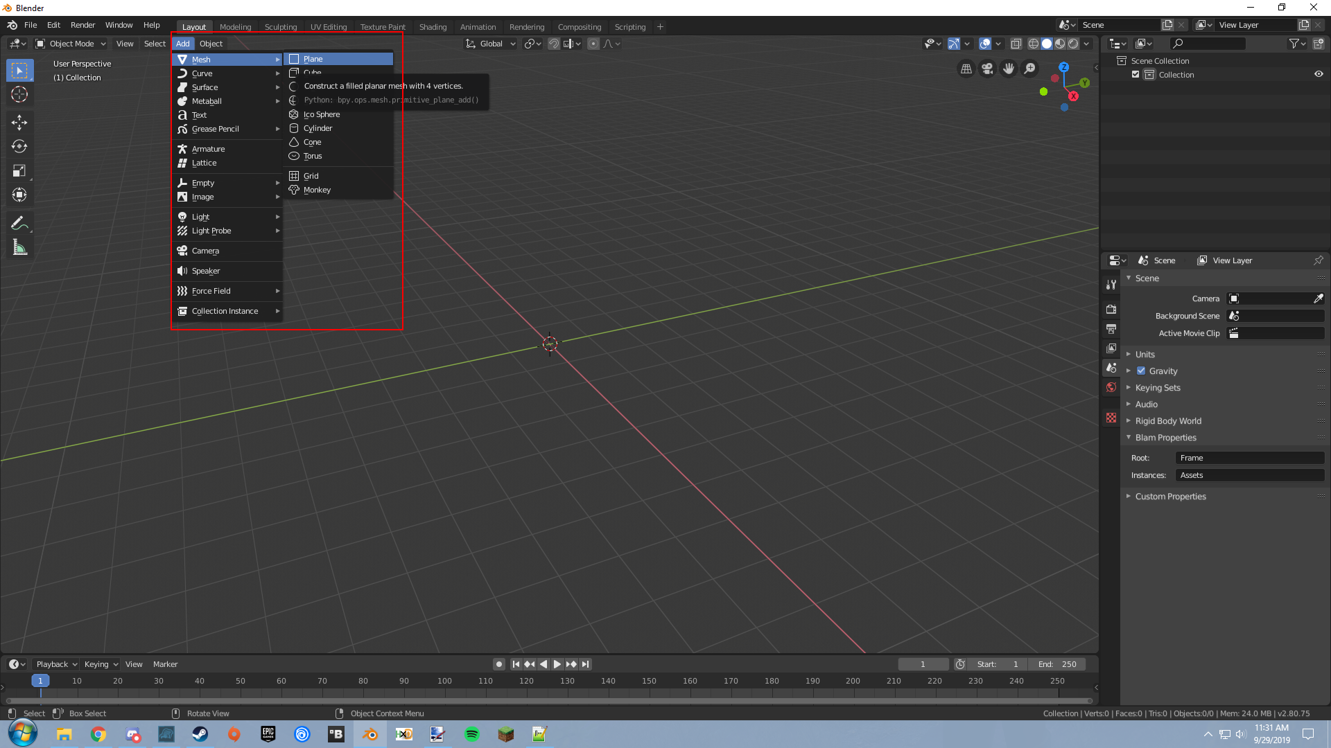 Blender Map Making 2.8